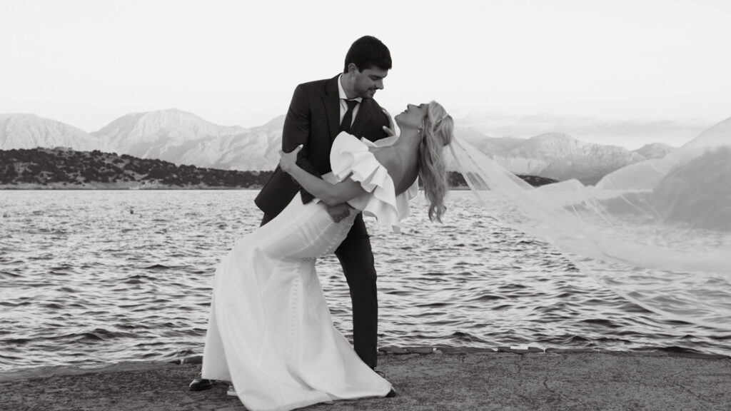 Wedding Agios Nikolaos B&W