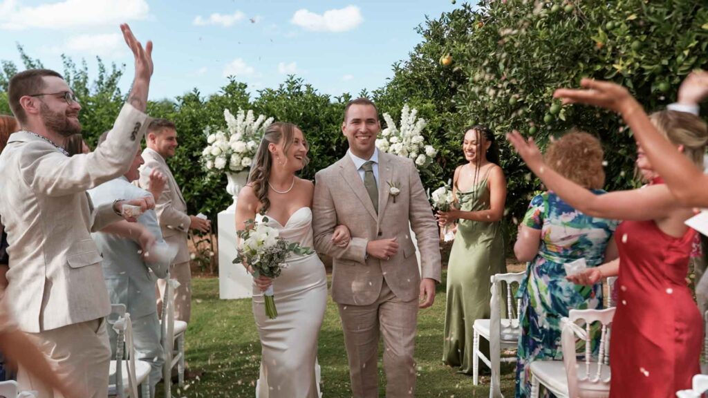 Wedding videography at Citrus Grove Villa Rethymno - Beth & Kristian